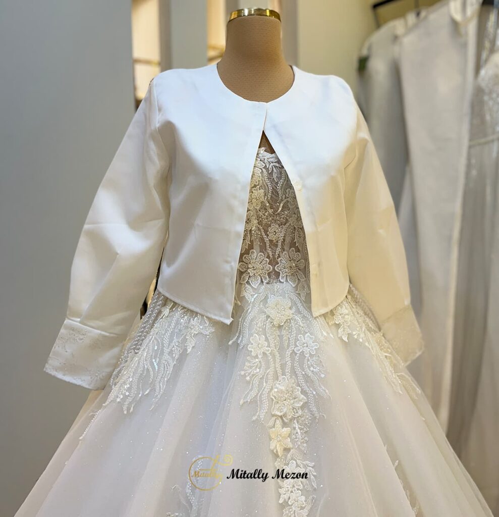 شنل عروس ساتن کد 305